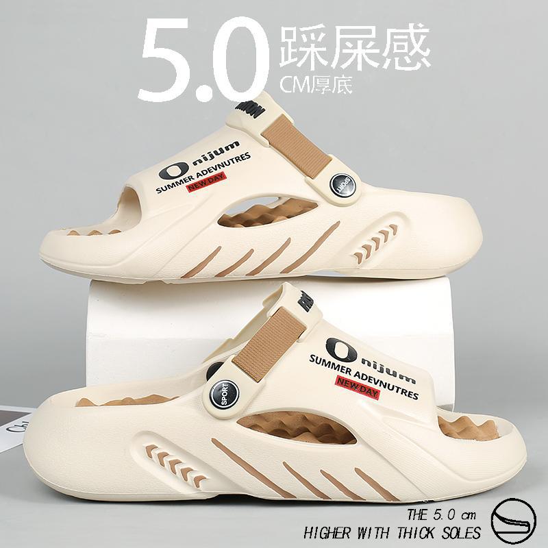 Dropshipping Slippers Style Internet Celebrity Casual Sports Slippers Fashionable Men'S Outer Wear Sandals - Image 4