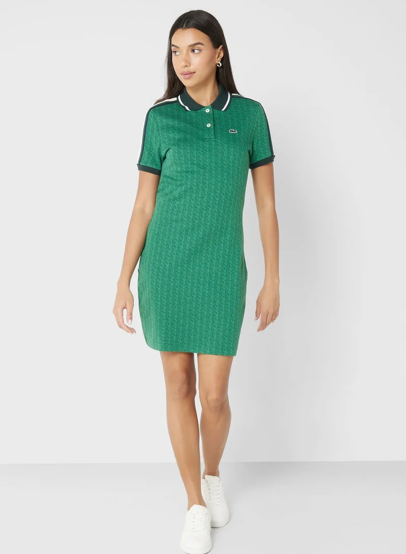 slim fit dress slacks Lacoste Women's Sleeveless Pleated Dress