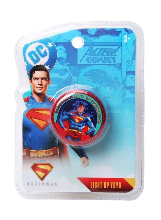 SUPERMAN يويو سوبرمان المضيء للأطفال من 3 سنوات وما فوق - Image 1