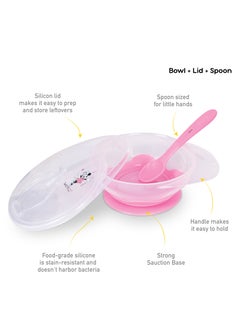 Disney Suction Silicone Baby Feeding Set - 250 ml  - Image 3