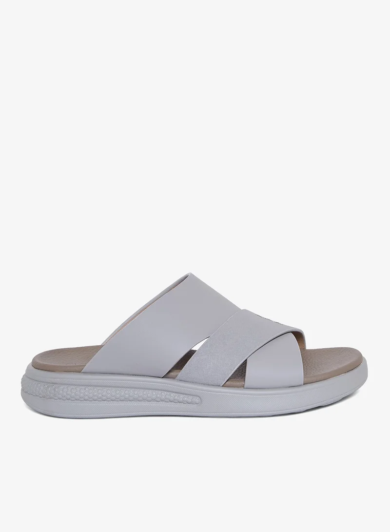 جيومني صنادل عربية مريحة للرجال – صنادل كلاسيكية مفتوحة الأصابع مع سرير مبطن للارتداء اليومي