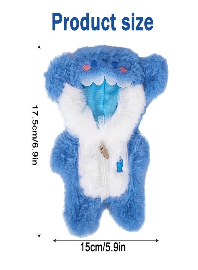 Gosknor Clothes for 6.7 Inch Dolls, Cute Animal Style 17cm Clothing Soft Doll Outfits 17 cm Toy Costume Accessories Gifts for Dress-up Collectors Enthusiasts - Image 2