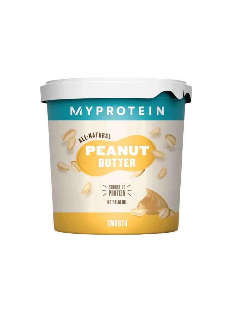 Myprotein - Smooth Natural Peanut Butter1KG - Image 1
