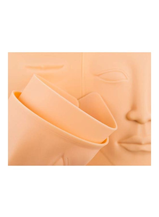 نيبمينينت 5-Piece Silicone Face For Practice Beige - Image 4