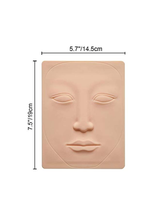 نيبمينينت 5-Piece Silicone Face For Practice Beige - Image 2