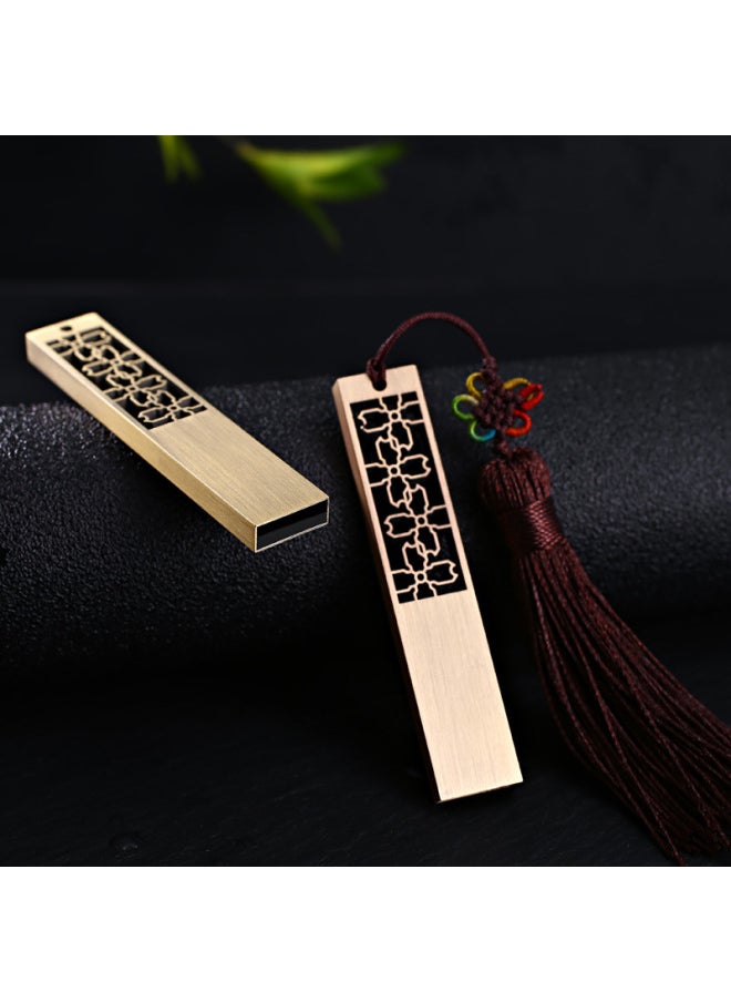 Generic USB Flash Disk 16g Tiger Year Creative Metal USB Flash Disk 3.0 Chinese Style Gift USB Flash Disk 32g Car Music USB Flash Disk 64g-Color:Ingot-Capacity:USB3.0 256GB  - Image 5