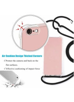 TahTicMer Xiaomi Poco X2 Compatible Case Silicone Rope Neck Strap Shock Absorbing Antishock Cover TPU  - Image 3
