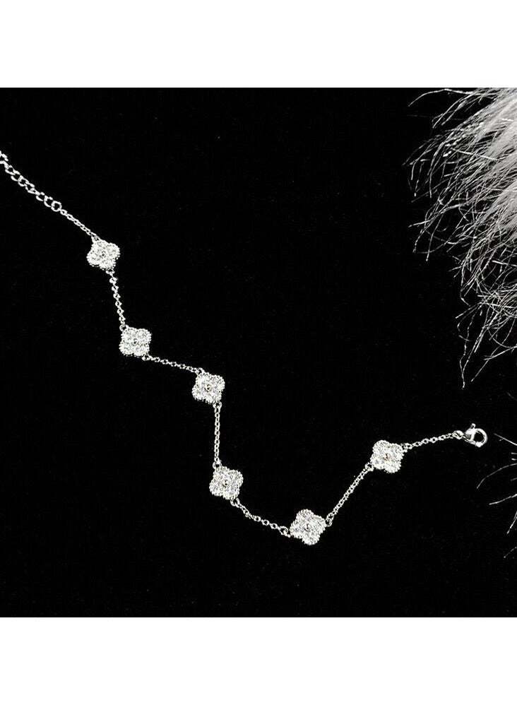 Mark Fairwhale سوار زهرة بأربعة بتلات فاخر وعصري