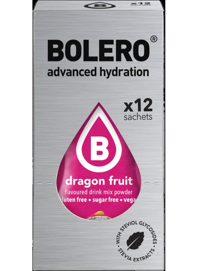 بوليرو منكهات الماء بوليرو - نكهة دراجون فروت (12*3 جرام) - Image 1