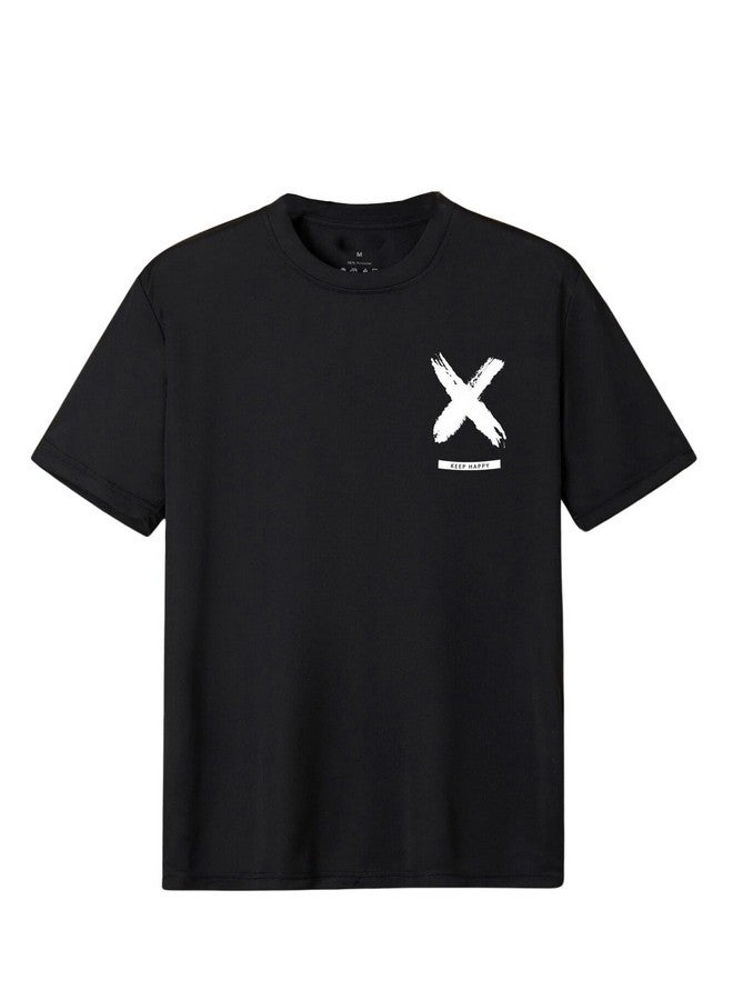 Lymio Lymio Men T-Shirt || T-Shirt for Men || Printed T Shirt || T-Shirt (X-Tshirt-6-10) (XL, Black) - Image 1