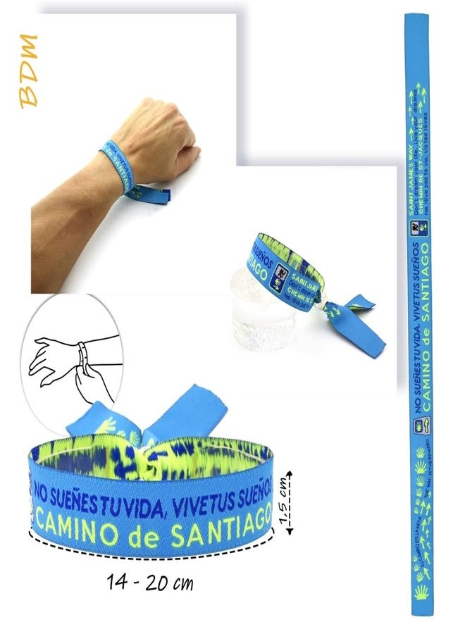 BDM Camino de Santiago Bracelet with Medal of Santiago the Apostle | Pilgrim's Amulet with Scallop Shell | Choose Your Style, Standart, n/d, n/d - Image 3