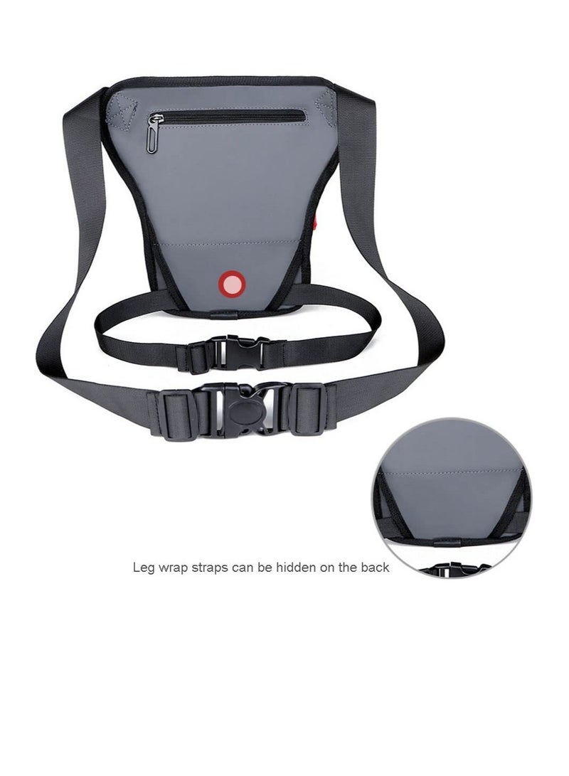 Excefore Shoulder Bag, Travel Waist Bag, Waterproof Waist Leg Bag, Waist Bag for Hiking Cycling for Hiking, Travel Outdoor Activities - Image 2