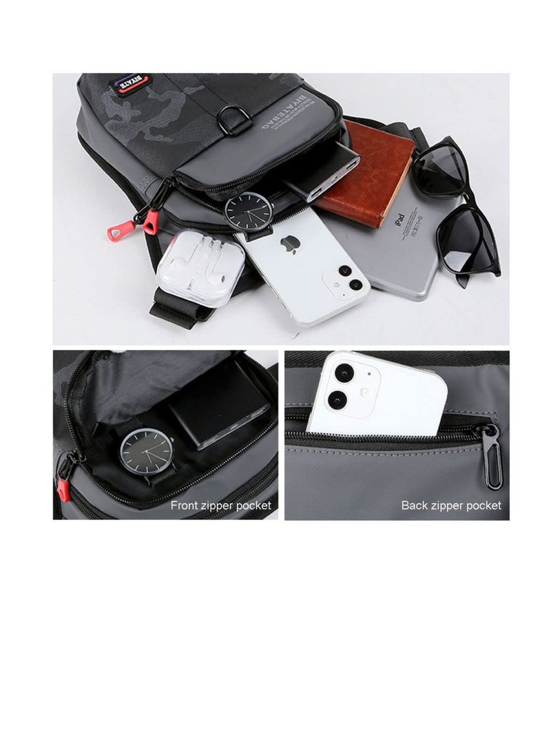 Excefore Shoulder Bag, Travel Waist Bag, Waterproof Waist Leg Bag, Waist Bag for Hiking Cycling for Hiking, Travel Outdoor Activities - Image 4