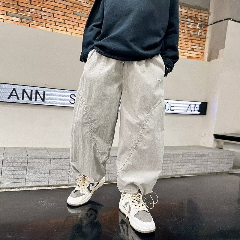 Children'S Clothing Boys' Summer Pants Boys' Cargo Pants Big Kids' Long Pants Mosquito-Proof Pants For Summer - Image 4