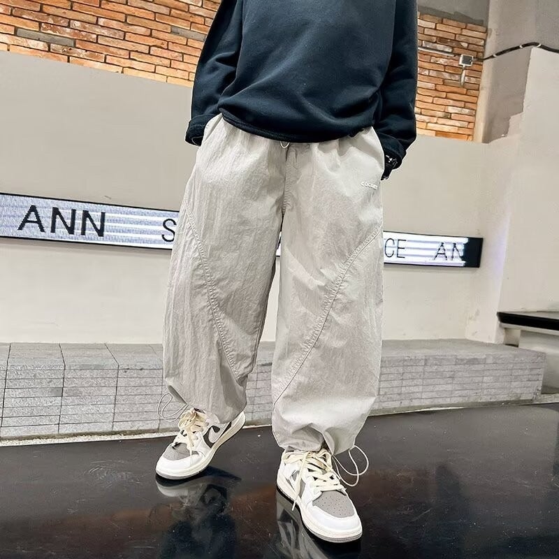 Children'S Clothing Boys' Summer Pants Boys' Cargo Pants Big Kids' Long Pants Mosquito-Proof Pants For Summer - Image 1