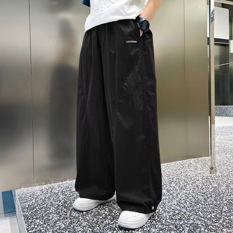 Children'S Clothing Boys' Summer Pants Boys' Cargo Pants Big Kids' Long Pants Mosquito-Proof Pants For Summer - Image 3