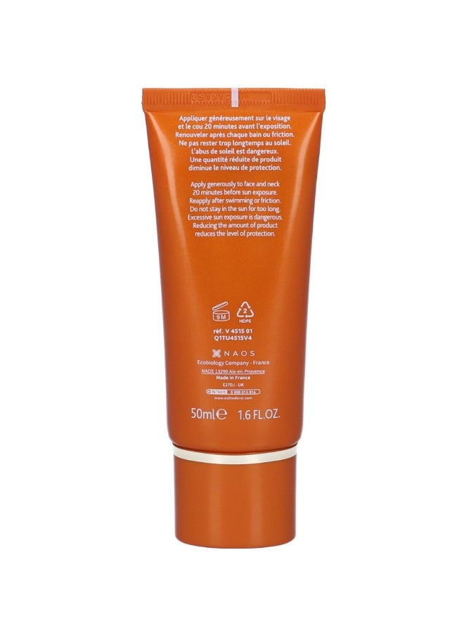 Institut Esthederm Solaire Anti-Wrinkle Strong Tinted Sunscreen for Face Golden Natural Tan 50ml - Image 3