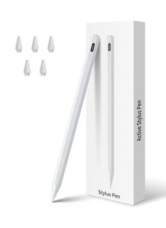 Generic Fast Charging Stylus Pen for iPad 9th & 10th Generation – Palm Rejection, Tilt Sensitivity, Magnetic Attachment, Compatible with iPad 2018-2024  - Image 1