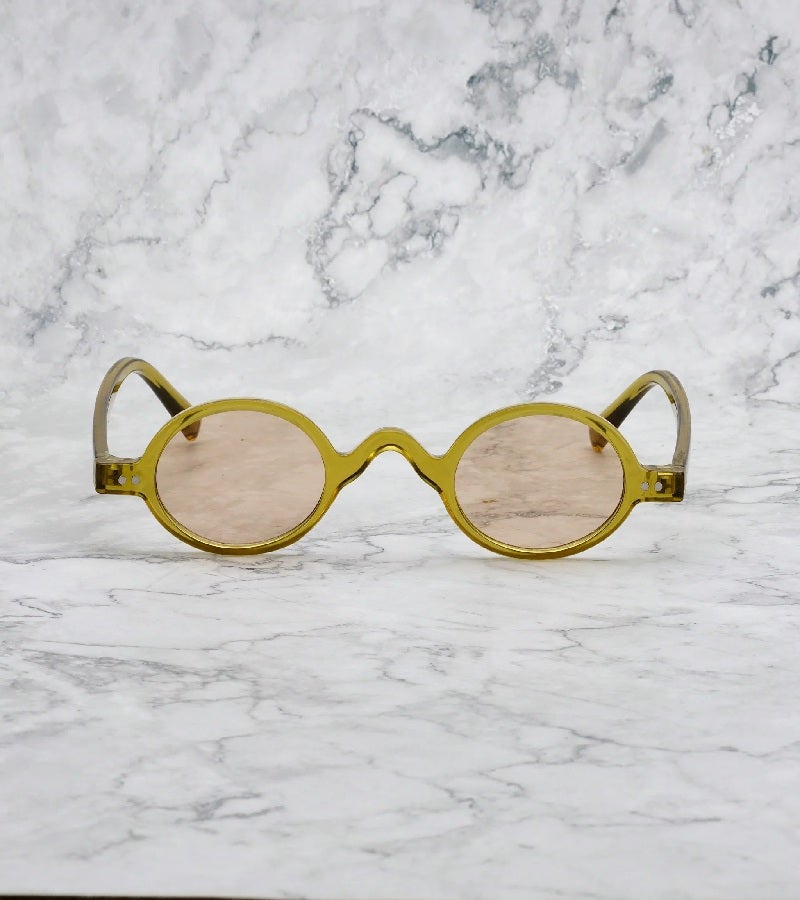 Explicit Poets Unisex LIAM Olive - Light Brown Stylish Sunglasses, 9EP9 - Image 2