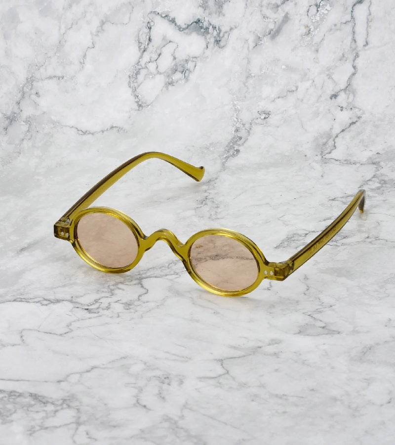 Explicit Poets Unisex LIAM Olive - Light Brown Stylish Sunglasses, 9EP9 - Image 1