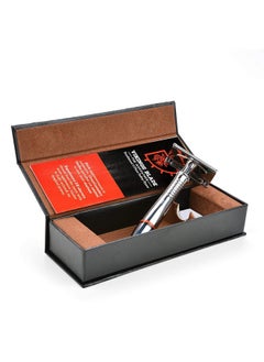Vikings Blade VIKINGS BLADE Double Edge Safety Razor for Men + 5 Swedish Steel Blades + Luxury Case. Classic 3-Piece. Reusable, Eco-Friendly (The Godfather)  - Image 3