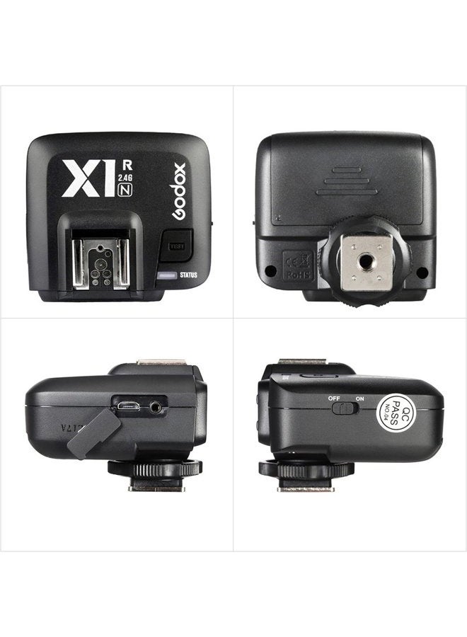 Godox X1R-N 2.4G Wireless Receiver Flash Trigger Single Receiver for Nikon DSLR Camera (X1R-N Receiver) - Image 4