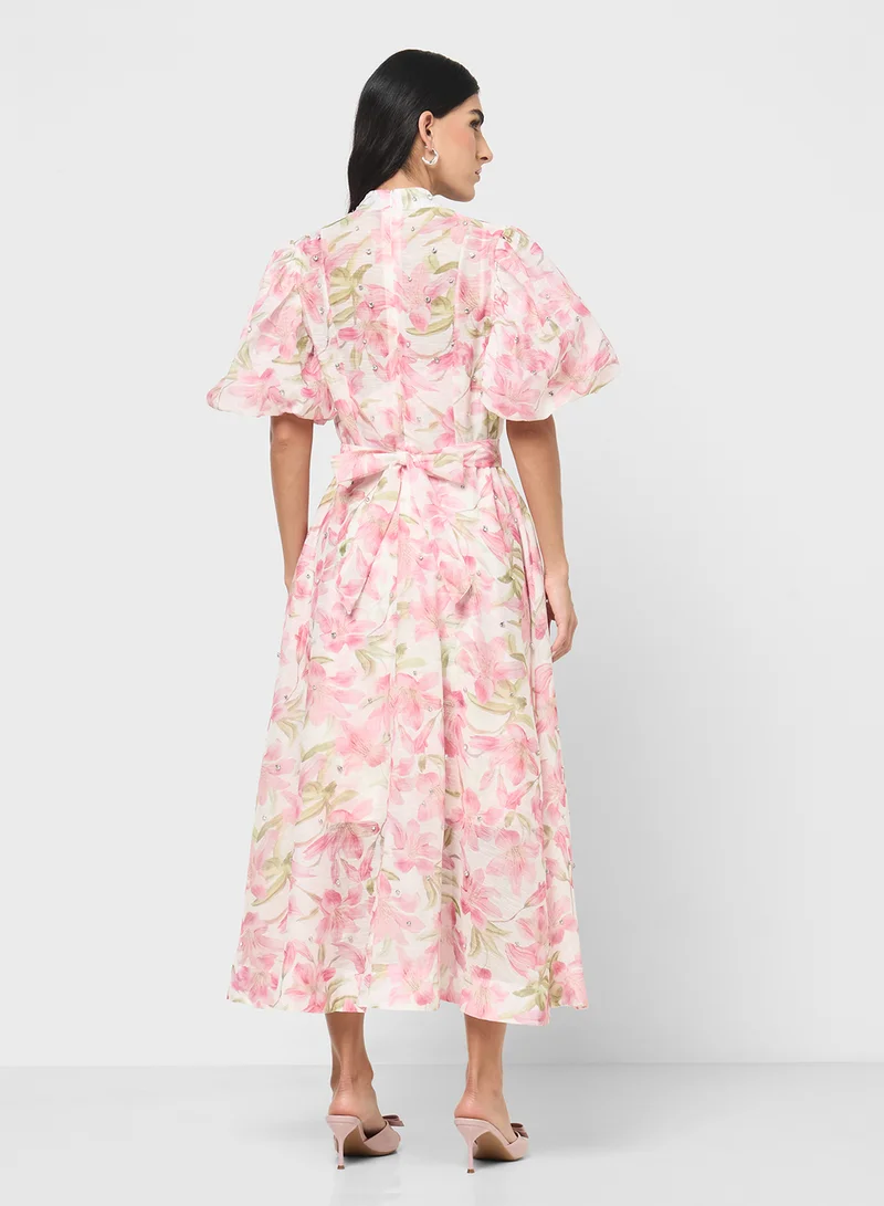 ايلا Floral Print Dress