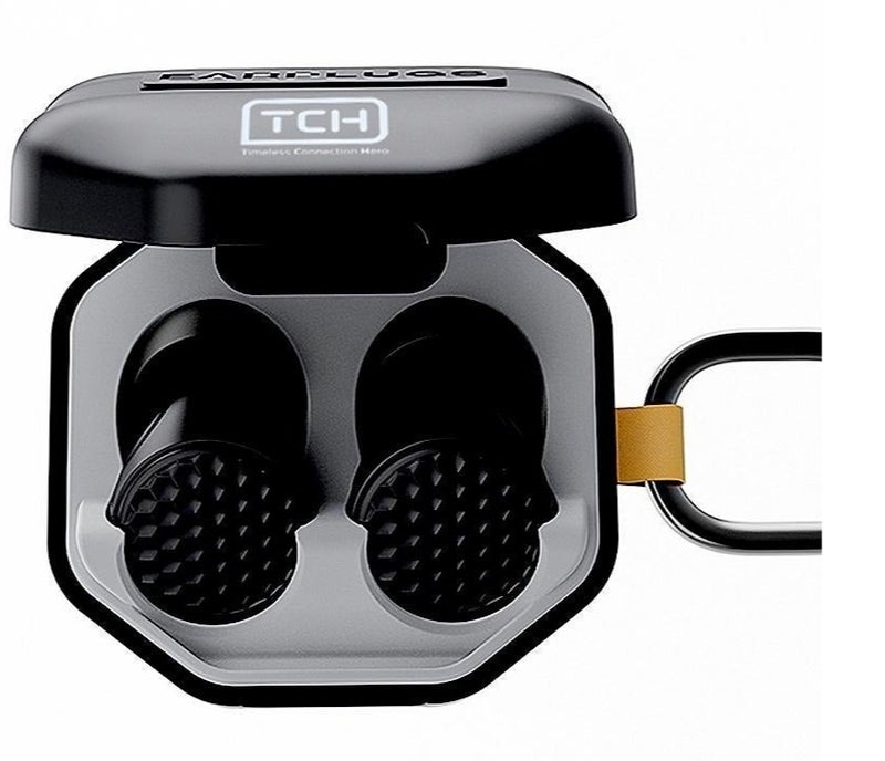 TCH S1 Soft Sleep Earbuds -45dB Noise Reduction, Ultra Soft, Anti-Noise Sleep Earbuds for Night Use Black - International Version - Image 1