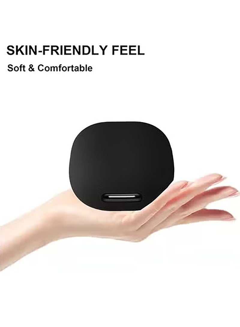 Silicone Case for Anker Soundcore C40i Case Cover with Keychain/Cleaner Kit (Black) - Image 4