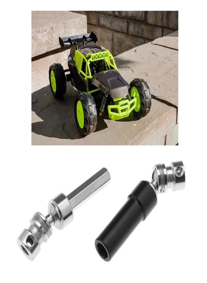 SING F LTD 2PCS RC Car Drive Shaft Compatible with WLtoys 12428 12423 1/12 Rear Center Drive Shaft Transmission Shaft Model Car Accessories Blue & Black - Image 4