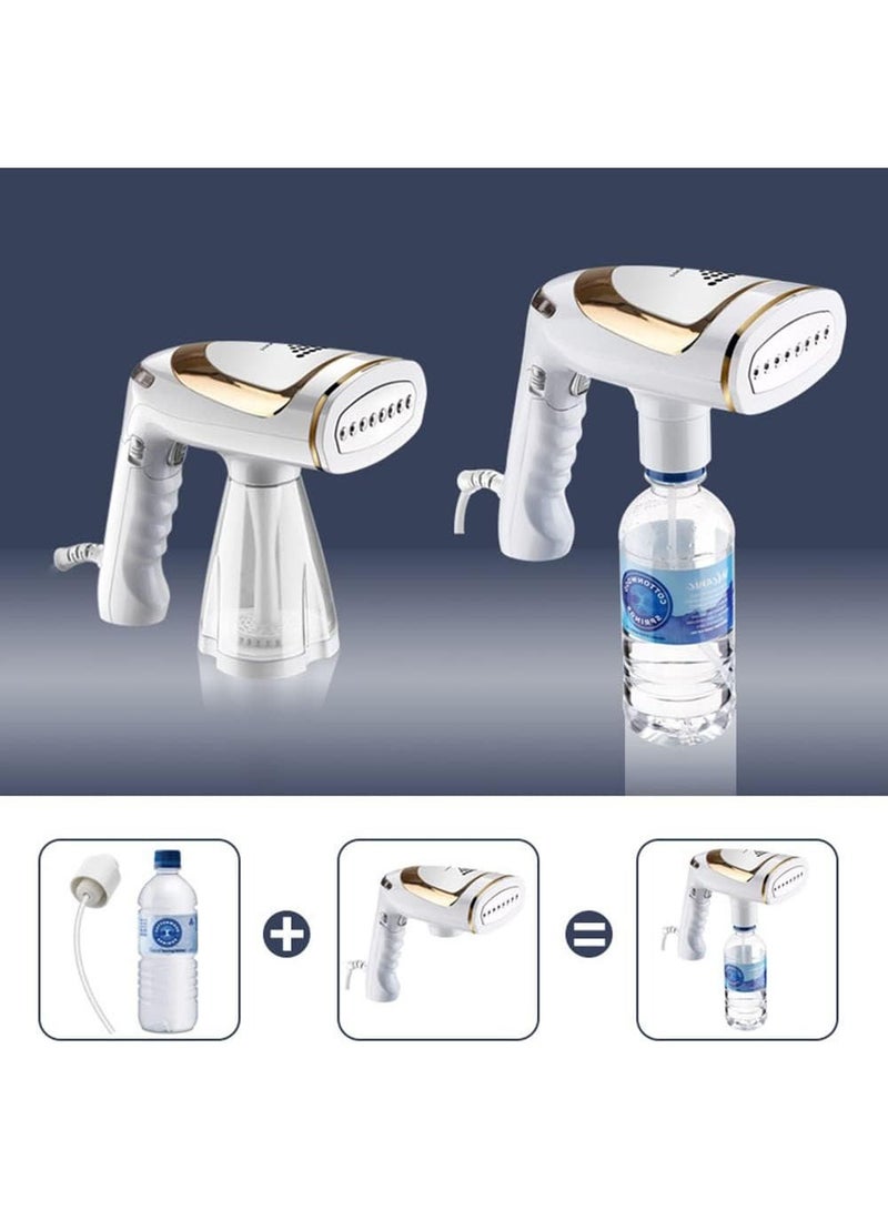 Garment Steamer Iron, Handheld Folding Household Mini Clothes Steam Iron, 1600W Wrinkle Remover Ironing Machine for Travel  - Image 3