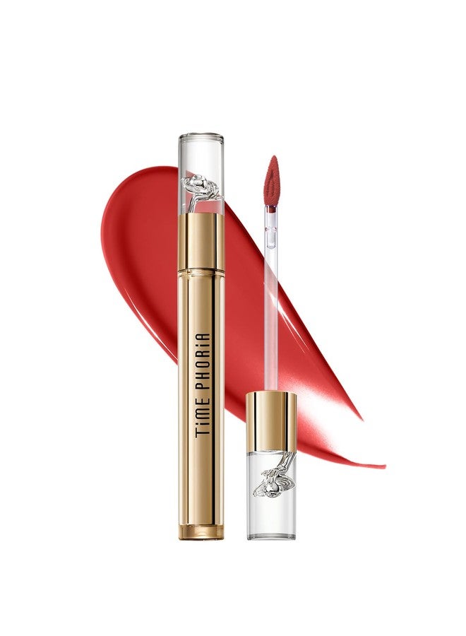 TIMEPHORIA Elixir Velvet-Shine Switching Lip Tint, 2-in-1 Velvet & Shine Lip Cream, Hydrating Long Lasting Liquid Lipstick, Blurs Lip Lines, Lightweight Non-Sticky with Vitamin E 014 Thea - Image 1