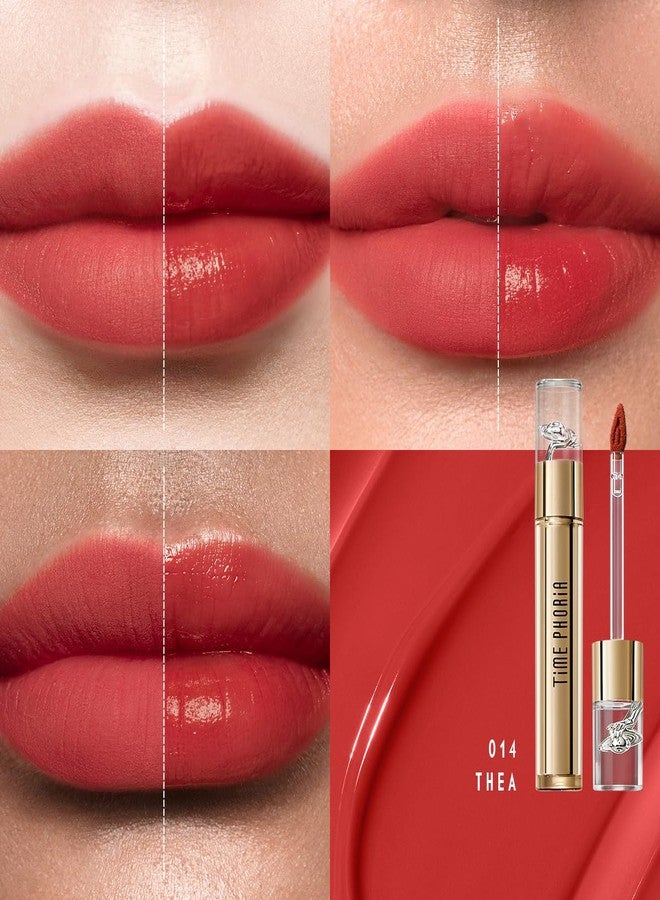 TIMEPHORIA Elixir Velvet-Shine Switching Lip Tint, 2-in-1 Velvet & Shine Lip Cream, Hydrating Long Lasting Liquid Lipstick, Blurs Lip Lines, Lightweight Non-Sticky with Vitamin E 014 Thea - Image 2