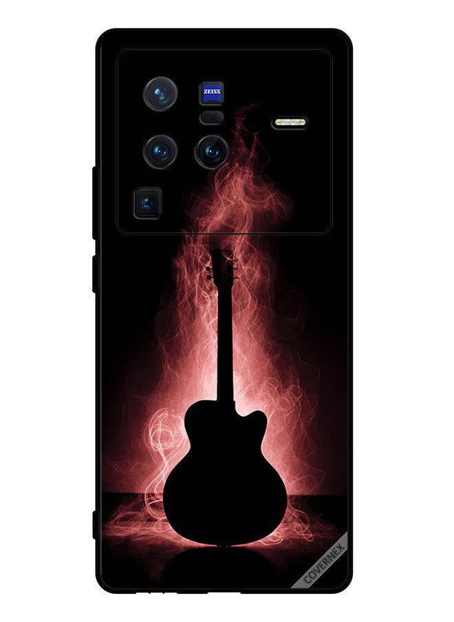 Covernex Protective Case Cover For vivo X80 Pro Guitar Reflection In Dark  - Image 1
