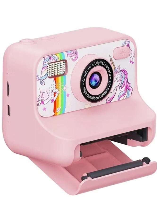 Generic Kids Instant Print Camera with 1080P Video, Digital Photo, MP3 Player, Games & Rechargeable Battery – Fun Toy Camera for Boys & Girls  - Image 2