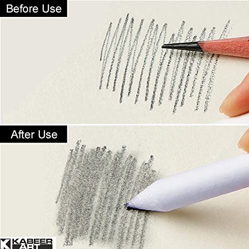 KABEER ART Paper Stump Set of 6 Pc for Sketching, Drawing, Shading etc - Image 5