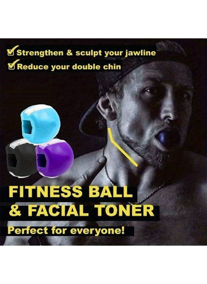 Generic Jaw Muscle Trainer For Men And Women Facial Muscle Chewer Face And Neck Jaw Exercise Ball  - Image 3
