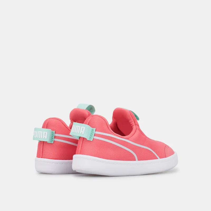 PUMA Kids' Courtflex V2 Slip-On Shoe (Baby and Toddler)