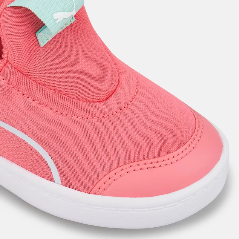 PUMA Kids' Courtflex V2 Slip-On Shoe (Baby and Toddler)