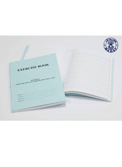 4 Line 1 Side Plain with Margin 200 Pages Exercise Book 6-Pack, 16 cm x 21 cm Size