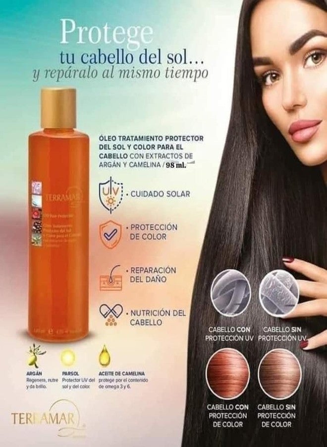 Terramar Color Protection Oil with Argan and Oil Extracts, 4.06 fl oz - Image 3
