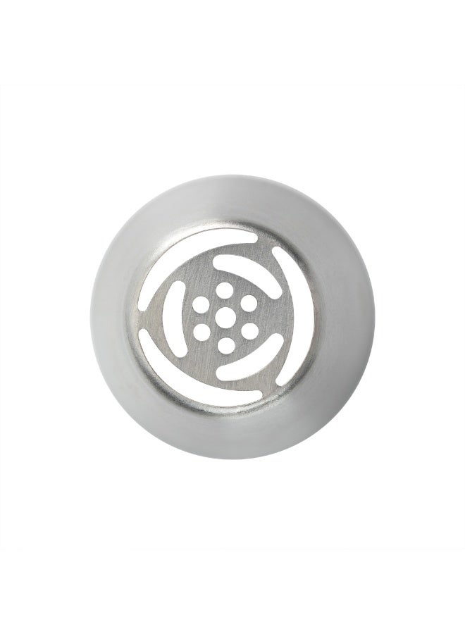 Restaurantware فوهة أنابيب روسية، فوهة تزيين كعكة توليب 1 - #50، مقاومة للتآكل، فوهة تزيين من الفولاذ المقاوم للصدأ للتزيين، قابلة للغسل في غسالة الصحون، لتزيين الكب كيك، الكعك، أو البسكويت - Image 1