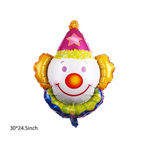 MOHYS Clown Balloons for Birthday Wedding Baby Shower Christmas Holiday Hawaiian Party Decoration Supplies Favors Carnival Circus Carnival Party Decor - Image 5