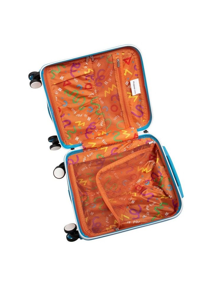 it Luggage it luggage KIDS Model Treasure Trove, FSC Certified, Kids Unisex Suitcase, Children's Carry-On with Pirate Design, ABS Hard Outer Shell, 24Liters, 2.04Kg, Size Under seat, 16-3084-08, Color Turmeric  - Image 4