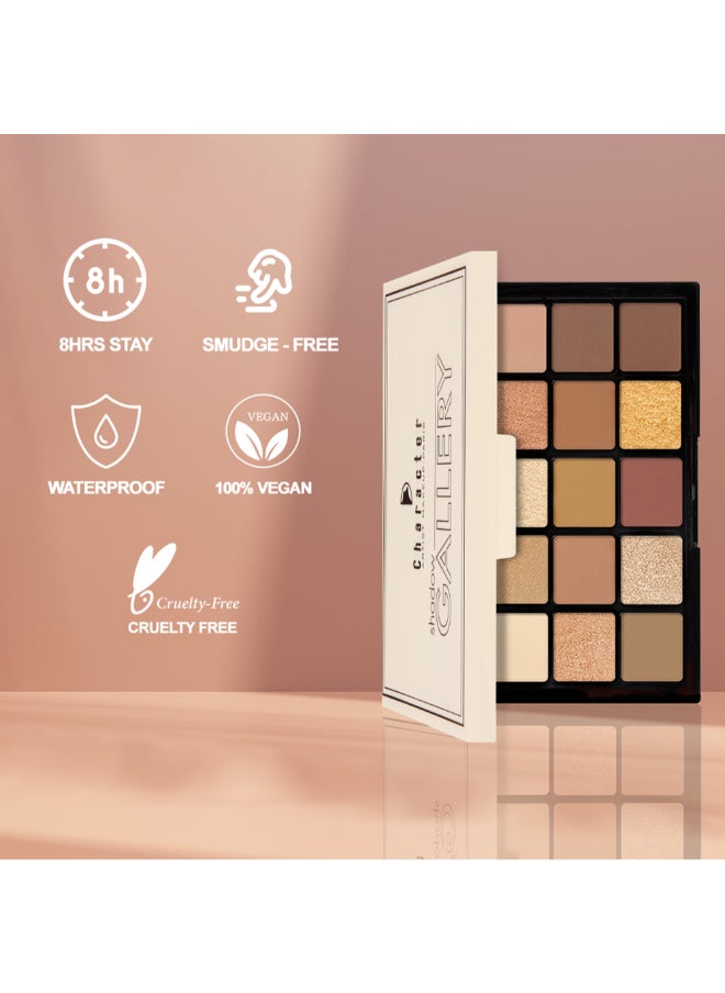 Character - Shadow Gallery 20 Color Eyeshadow Palette 4 - Image 1