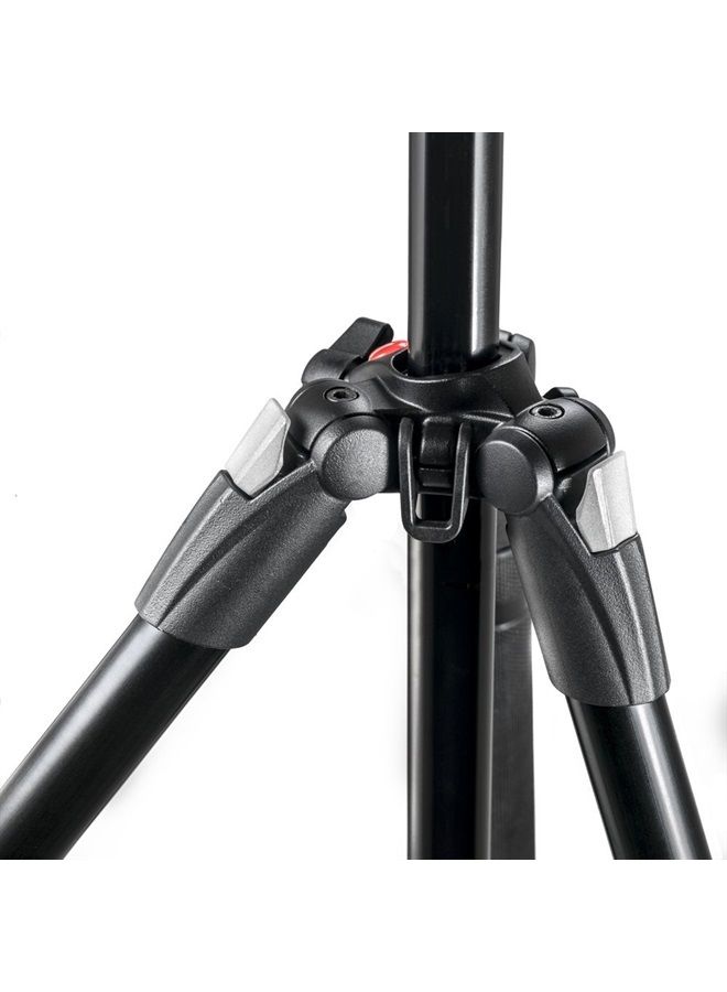 Manfrotto حامل ثلاثي 290 Xtra من الألمنيوم 3 أقسام مع رأس ثلاثي الاتجاهات (MK290XTA3-3WUS) ، أسود - Image 5