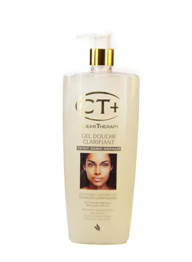 سي تي كلير ثيرابي جل استحمام لتفتيح البشرة خالية من العيوب 800 مل