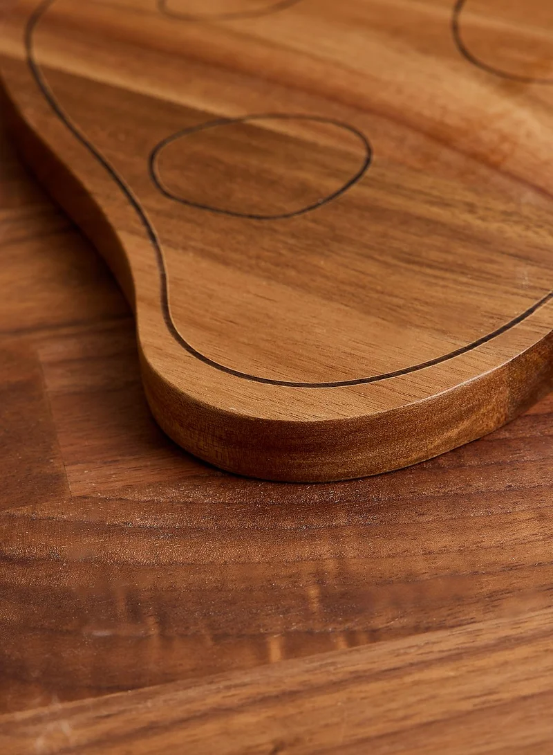 Typo Shaped Cheese Board