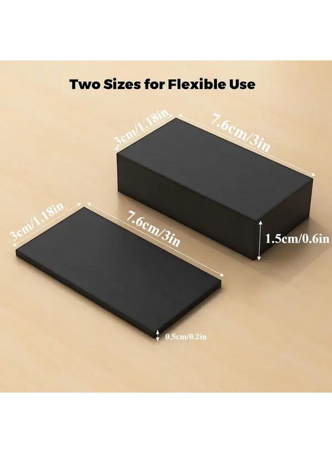 White Furniture Protector Bumper Pads 20pcs Set Prevent Scratches Adjustable Shelf Support - Image 5