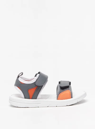 LBL by Shoexpress Boys Colourbock Sandals with Hook and Loop Closure